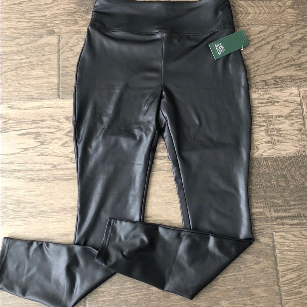 Women’s faux Leather High Rise Leggings